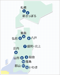�k�C���E���k�̒n�}