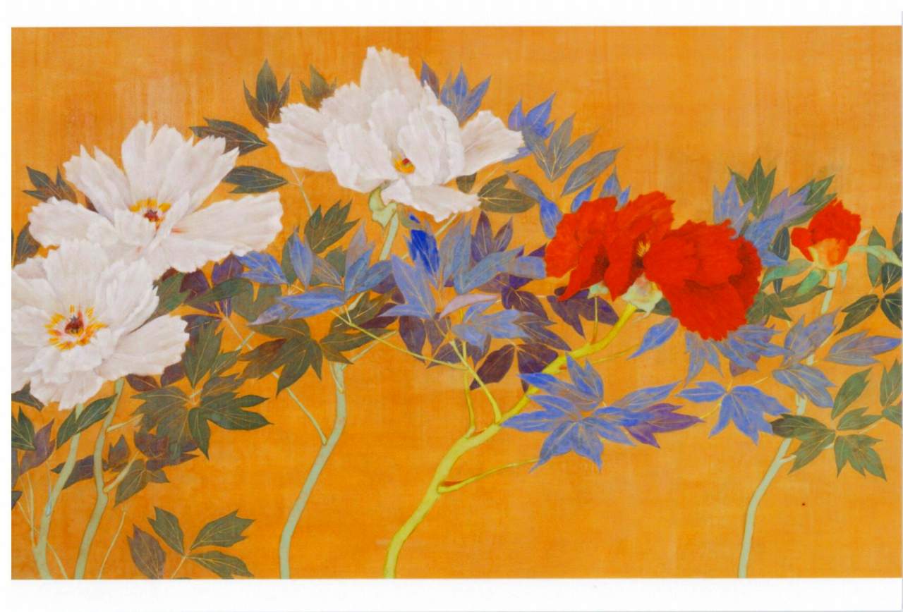 最大の割引 三輪晃久 日本画 原画 花 絵画 絵画