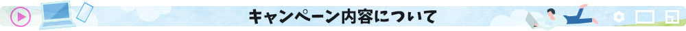 キャンペーン内容について