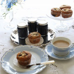 Mrs.BERRYのコンフィチュール　ブルーベリーとマフィン