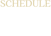 SCHEDULE　大阪