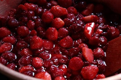 いちごとラズベリー