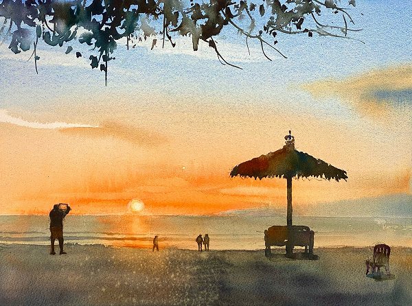 笠井一男 風景水彩画の基本の「き」