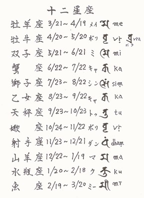 NHK文化センターさいたまアリーナ教室:梵字仏を書く | 好奇心の、その先へ NHKカルチャー