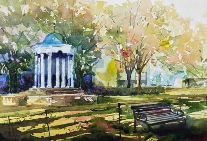 1dayスペシャル 加藤英の透明水彩風景画 2/15