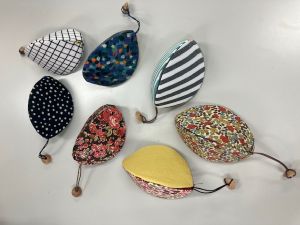 美濃羽まゆみ(FU-KOさん)春の手縫いワークショップAM〜貝ノ口小物入れ〜 3/28