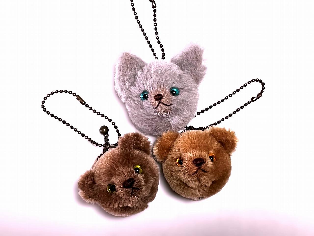 テディベアアーティストまつもと先生と作る 小さなくまとねこのマカロンポーチ