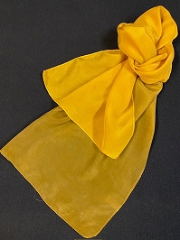 11/18 ミニショールを染める 高貴な色シリーズ1「櫨(はぜ)」