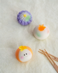 おうちで楽しむKawaii練りきり〜季節のモチーフで和菓子づくり 11月〜