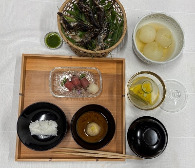 半澤鶴子の茶事懐石の基本を学ぶ〜9月 重陽の茶事