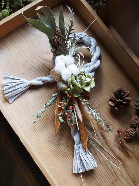 12/18 お正月もその先も、冬を楽しむ2wayしめ飾り