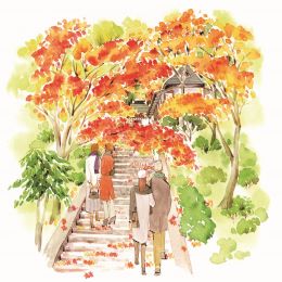 花とスケッチ水彩画〜Kプレス表紙イラスト作者による〜