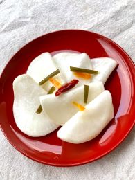 千枚漬けと沢庵漬け