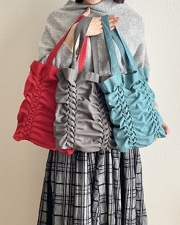 2/15 好きな模様で仕上げるラティススモッキングのエコバッグ