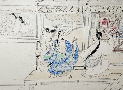 模写で学ぶ日本画 〜『信貴山縁起絵巻』を描く〜