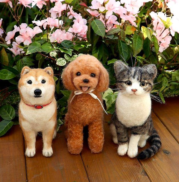 中山みどり監修 羊毛フェルトで愛犬・愛猫を作ろう (午後クラス)