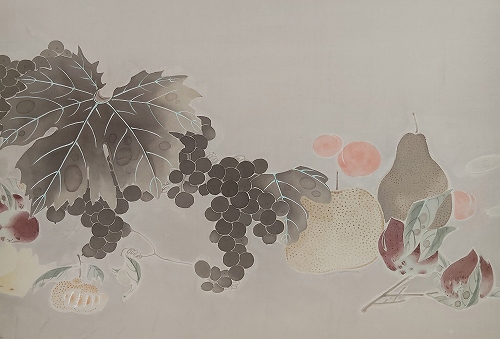 模写で学ぶ日本画〜伊藤若冲『菜蟲譜』を描く〜