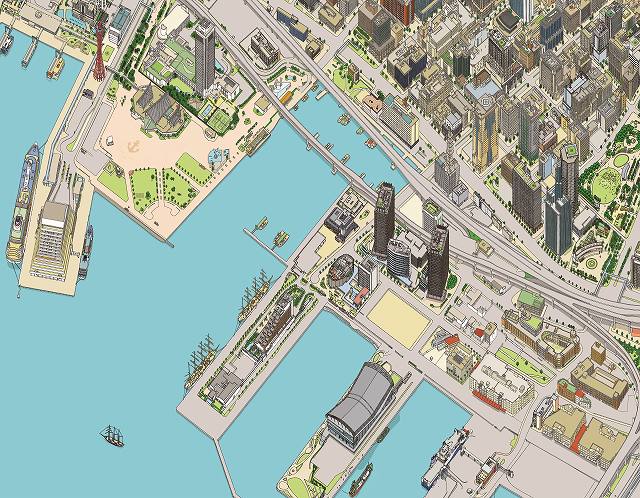 (3回)鳥瞰図を描いてみよう